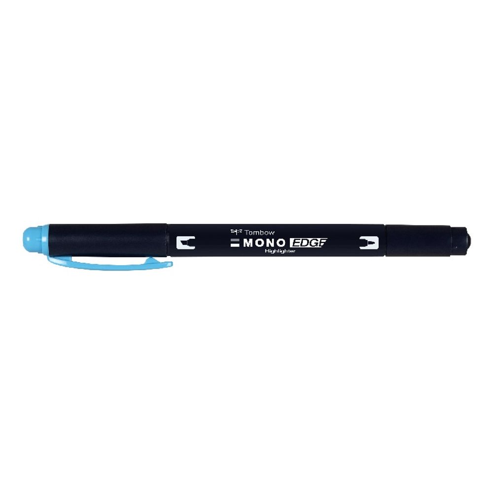 Tombow Oboustranný zvýrazňovač Tombow Mono Edge - VYBERTE ODSTÍN - Oboustranný zvýrazňovač Tombow Mono Edge - nebeský modrý