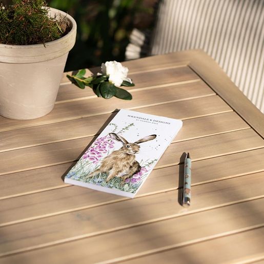 Nákupní seznam s magnetem Wrendale Designs "The Wild Garden" - Zajíc