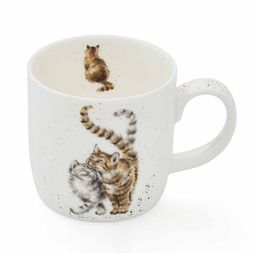 Porcelánový hrnek Wrendale Designs "Feline Good", 0,31 l - Kočky
