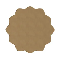 Dřevěný výřez k dekoraci Gomille, 20 cm - Mandala 2