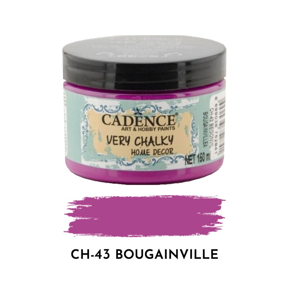 Křídová barva Cadence Very Chalky 150 ml - bougainville tmavá fuchsiová Aladine