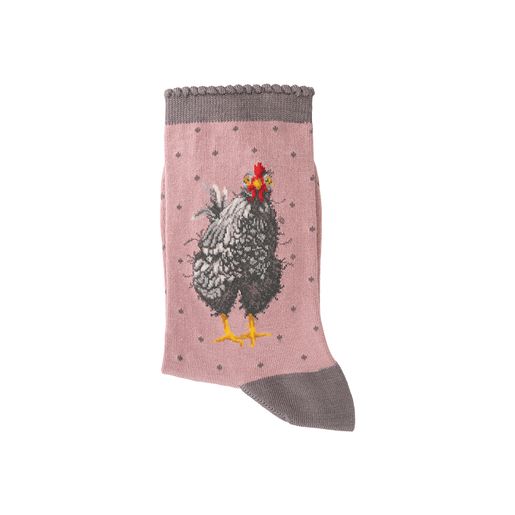 Dámské ponožky Wrendale Designs "Curious Hen" - Slepice