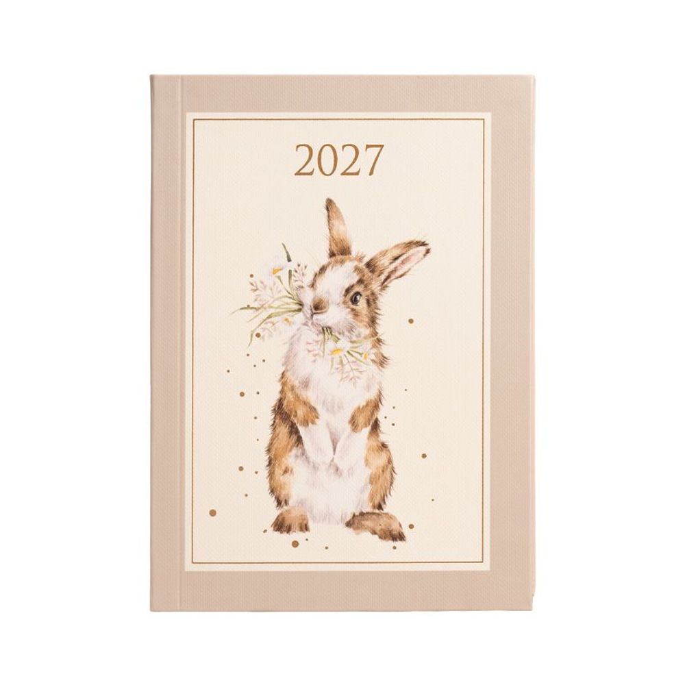 Wrendale Designs Týdenní diář 2027 Wrendale Designs, A6 - Králík