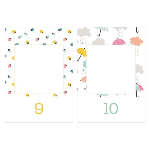 Milníkové karty Aladine Můj první rok