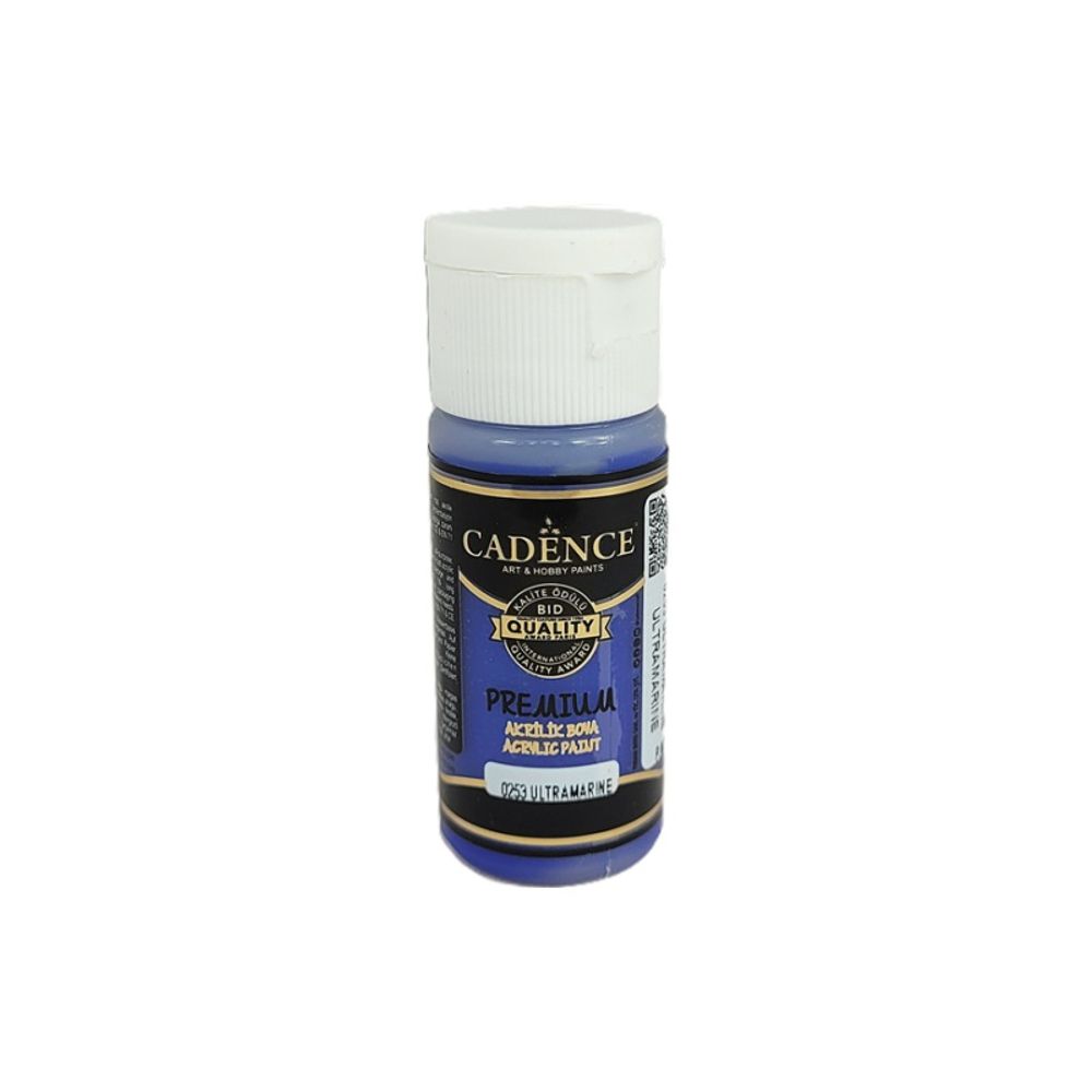Cadence Akrylová barva Cadence Premium, 25 ml - VYBERTE ODSTÍN - Akrylová barva Cadence Premium, 25 ml - ultramarine, modrá ultramarin