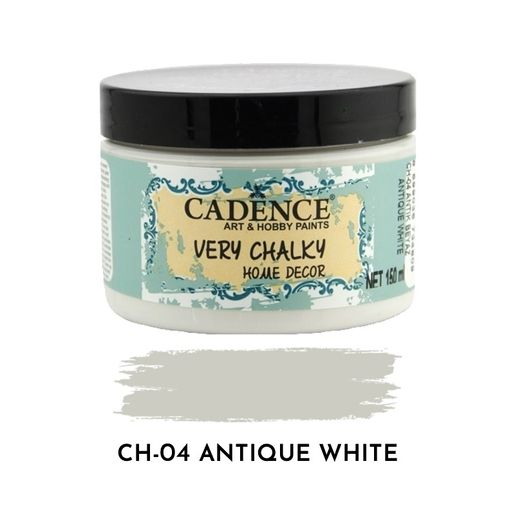 Křídová barva Cadence Very Chalky, 150 ml - antique white, antická bílá