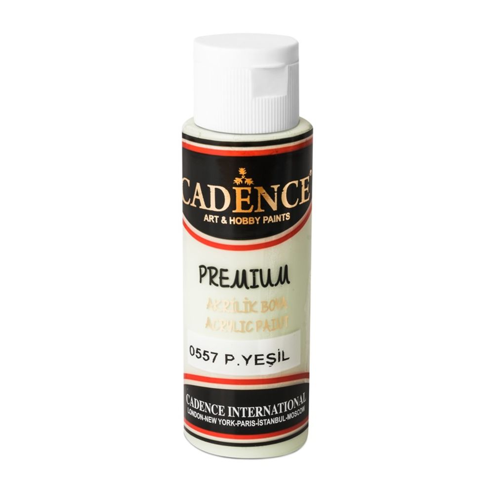 Levně Cadence Akrylová barva Cadence Premium, 70 ml - VYBERTE ODSTÍN - Akrylová barva Cadence Premium, 70 ml - pastel green, pastelově zelená