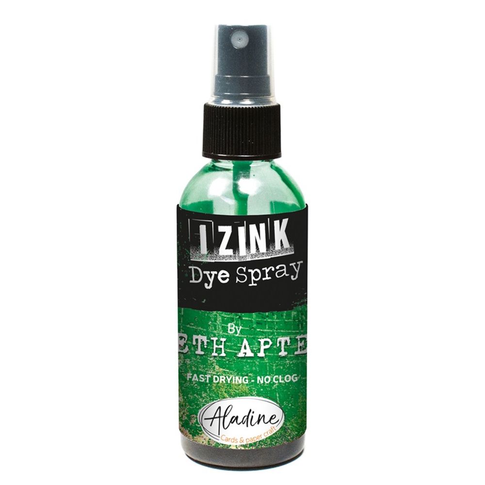 Akvarelový inkoust ve spreji Aladine kolekce Seth Apter 80 ml - menthe tmavě zelená Aladine