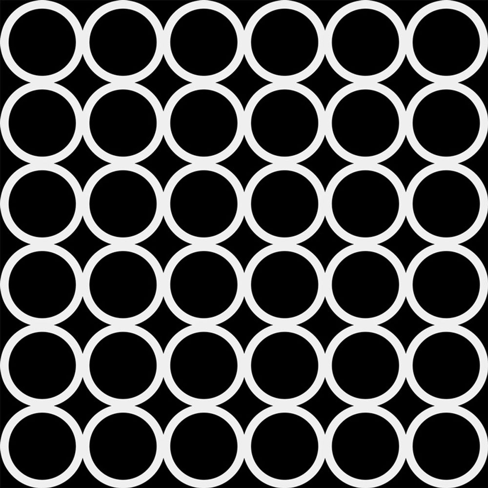 The Crafter´s Workshop Šablona TCW - Grid of Rings - VYBERTE VELIKOST - Šablona TCW 6"x6" (15,2x15,2 cm) - Grid of Rings