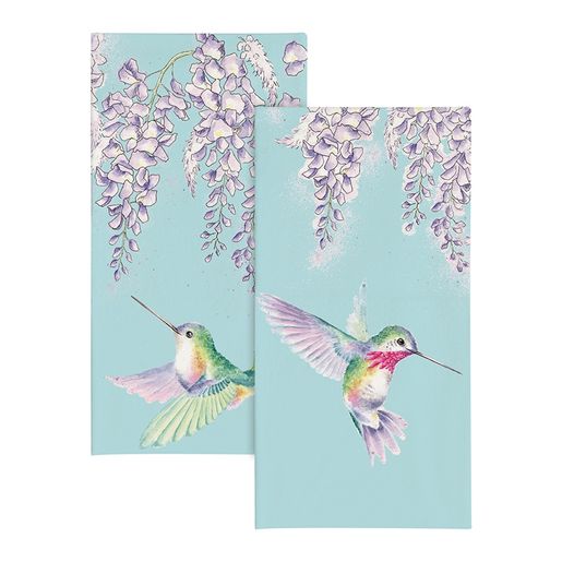 Papírové kapesníky Wrendale Designs "Wisteria Wishes", 10 ks - Kolibřík