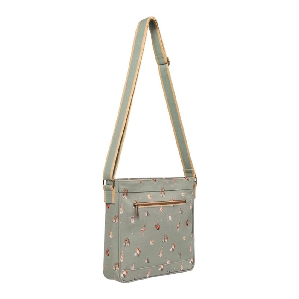 Wrendale Designs Crossbody kabelka Wrendale Designs "Woodlanders" - Lesní zvířata