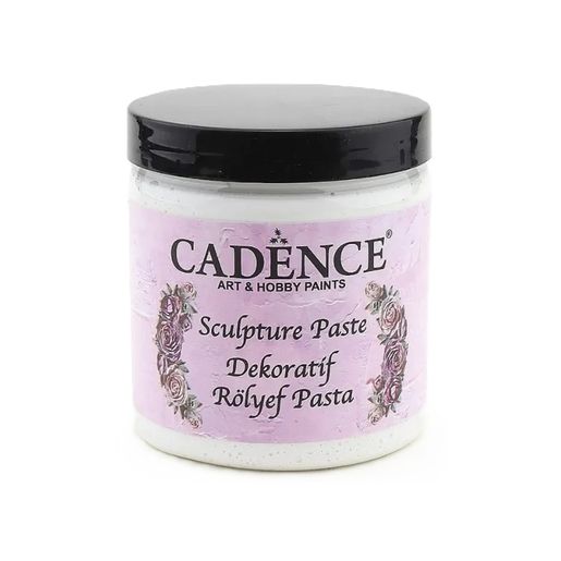 Modelovací pasta Cadence Sculpture Paste, 250 ml - bílá