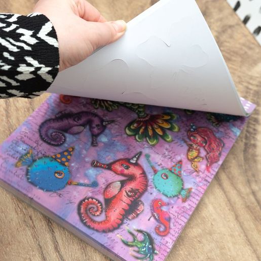 Kreativní blok s výseky Studio Light "26", A4, 70 l. - Pro sběratele