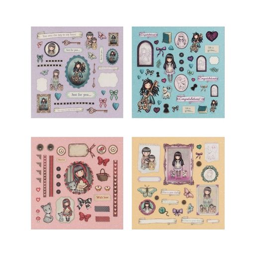 Samolepky Studio Light "Gorjuss", 260 ks