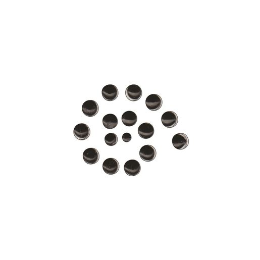 Tekuté perly Cadence Coloured Pearls, 25 ml - black, černé