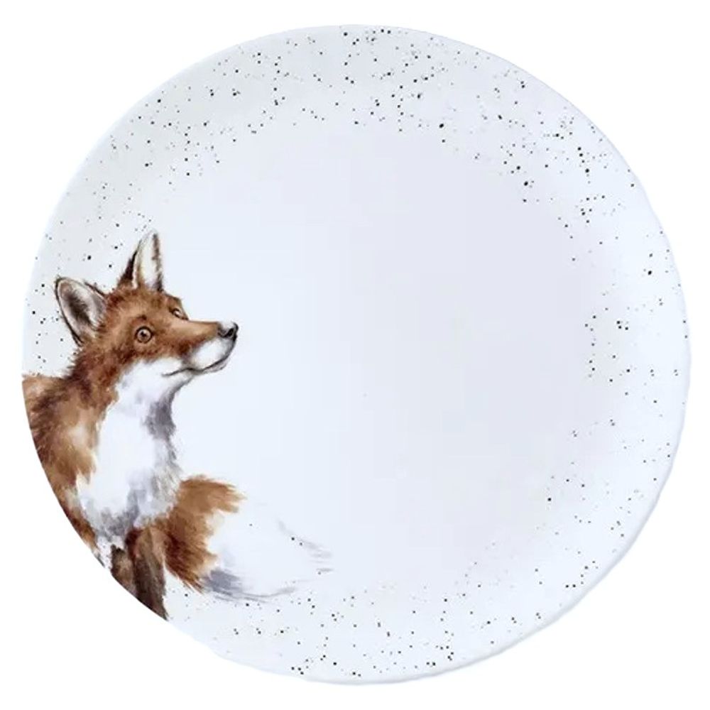 Levně Royal Worcester Jídelní porcelánový talíř Wrendale Designs - Liška