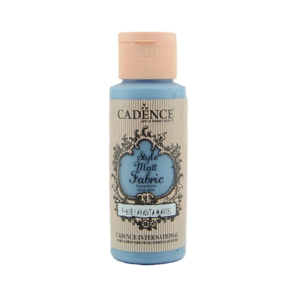 Levně Cadence Barva na textil Cadence Style Matt Fabric, 59 ml - VYBERTE ODSTÍN - Barva na textil Cadence Style Matt Fabric, 59 ml - lavender blue, levandulová