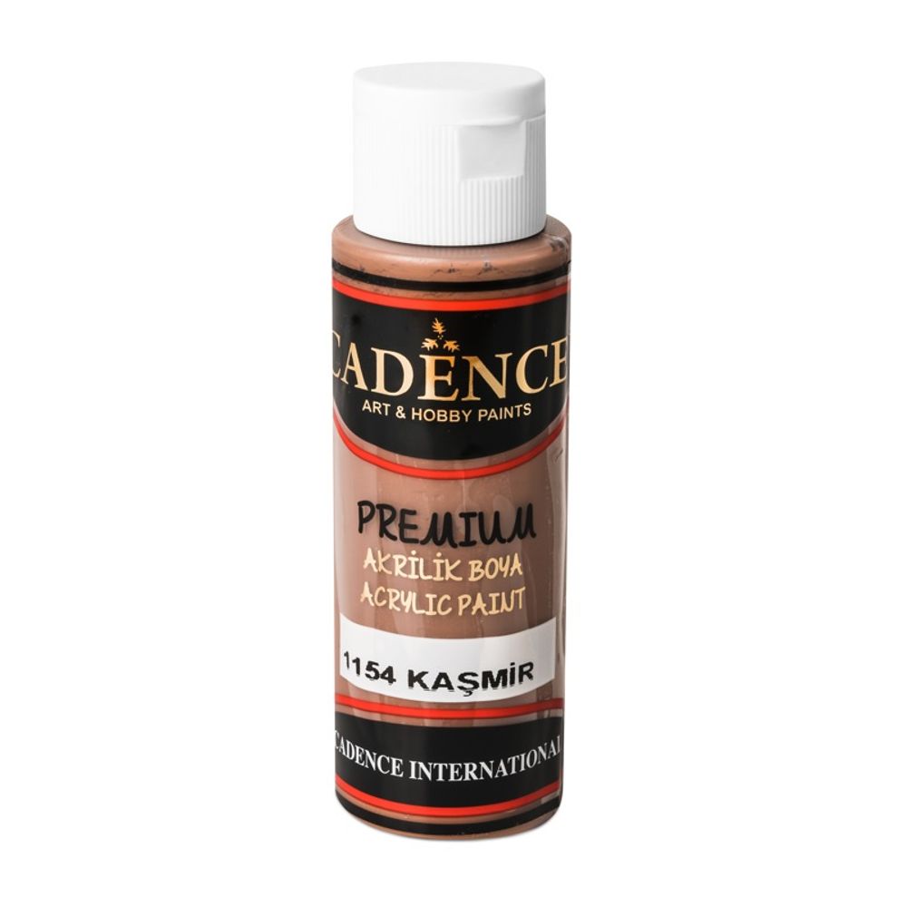 Levně Cadence Akrylová barva Cadence Premium, 70 ml - VYBERTE ODSTÍN - Akrylová barva Cadence Premium, 70 ml - cashmere, hnědá kašmírová