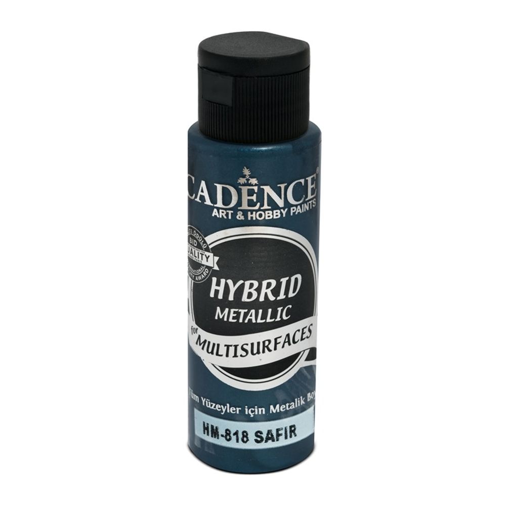 Levně Cadence Metalická barva Cadence Hybrid Metalic, 70 ml - VYBERTE ODSTÍN - Metalická barva Cadence Hybrid Metalic, 70 ml - sapphire, safírová modrá