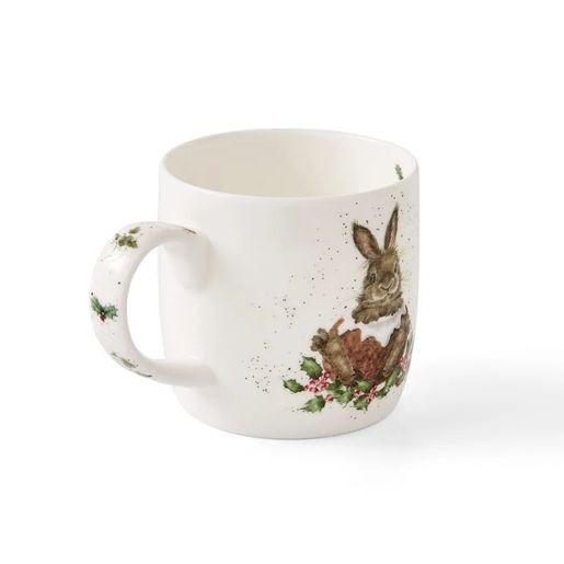 Vánoční porcelánový hrnek Wrendale Designs "Merry Little Christmas", 0,31 l - Králík
