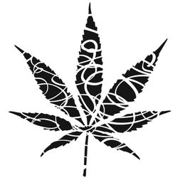 Šablona TCW - Forbidden Leaf - VYBERTE VELIKOST