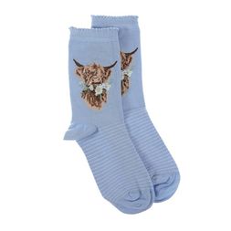 Dámské ponožky Wrendale Designs "Daisy Coo" - Kráva