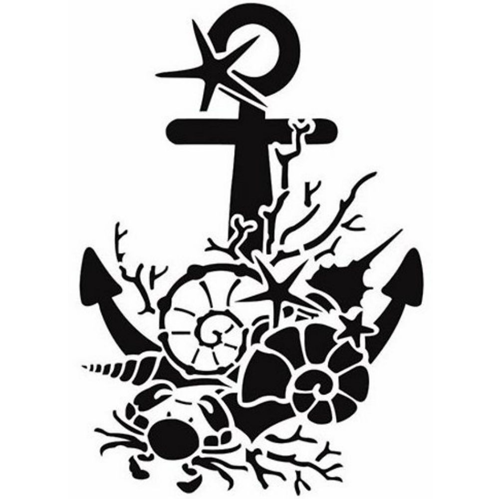 Šablona Cadence 21x30 cm - Kotva Aladine