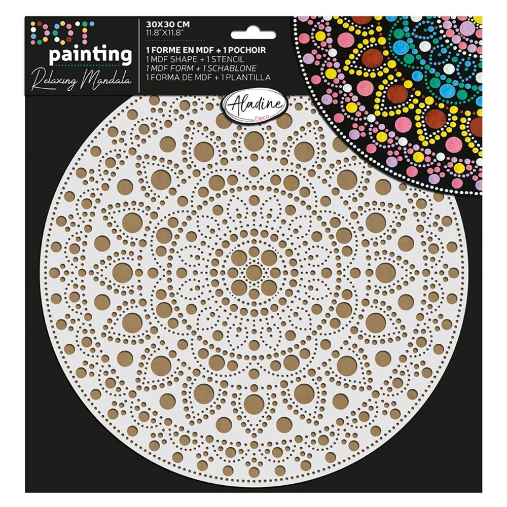 Aladine Sada na tečkování Aladine, 30 cm - Mandala 3