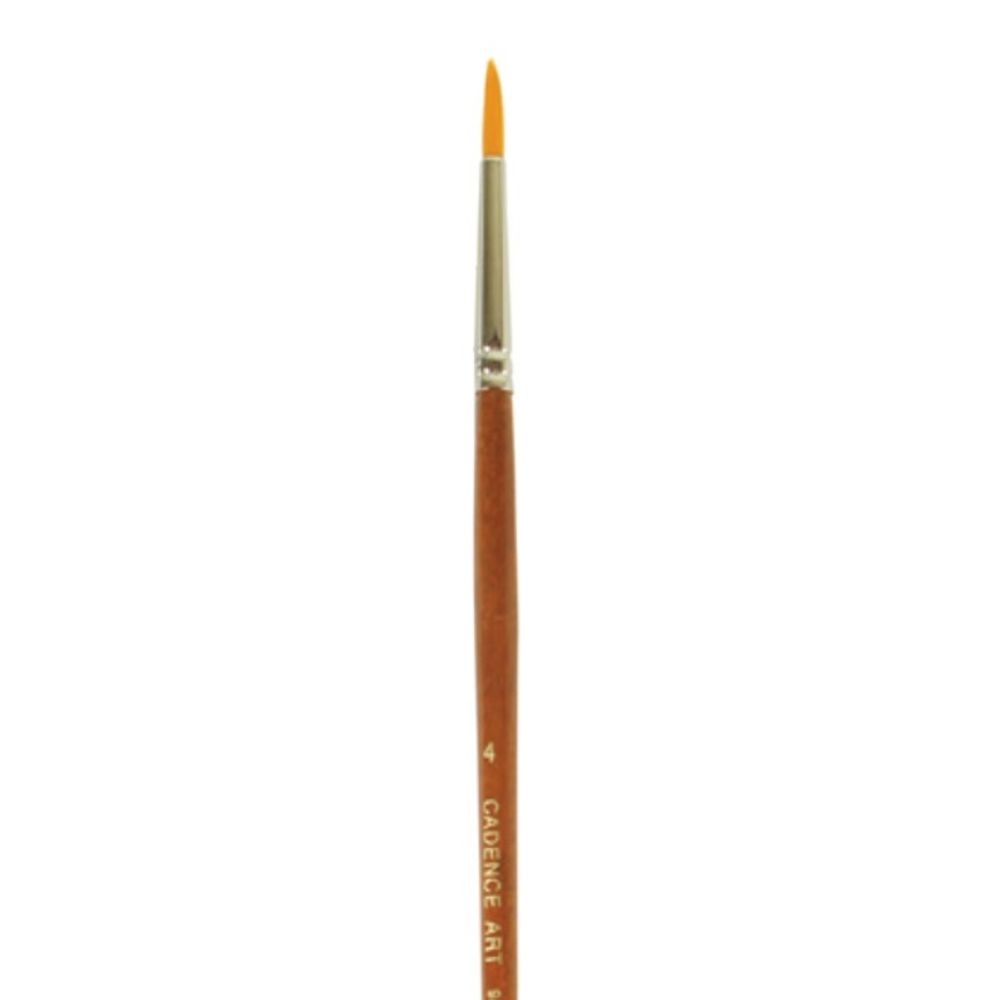 Levně Cadence Kulatý štětec Cadence 983R Round & Long Brush - VYBERTE VELIKOST - Kulatý štětec Cadence 983R Round & Long Brush - vel. 4