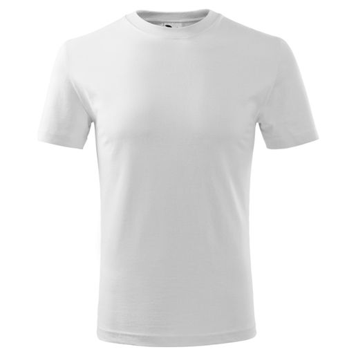 Dětské tričko Malfini Classic New, 8 let - bílé