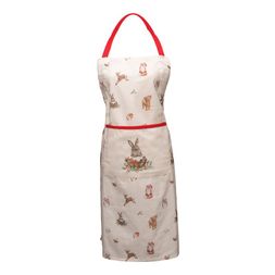 Kuchyňská zástěra Wrendale Designs "Winter Woodland" - Vánoční les