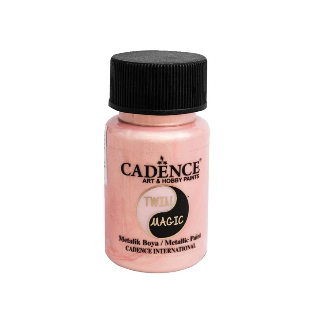 Levně Cadence Metalická barva Cadence Twin Magic, měnící, 50 ml - VYBERTE ODSTÍN - Metalická barva Cadence Twin Magic, měnící, 50 ml - zlatá/růžová