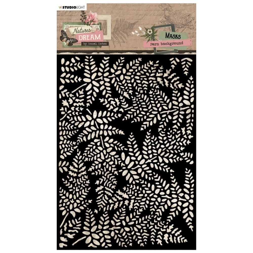 Studio Light Šablona Studio Light "Nature's Dream", A5 - Kapradí