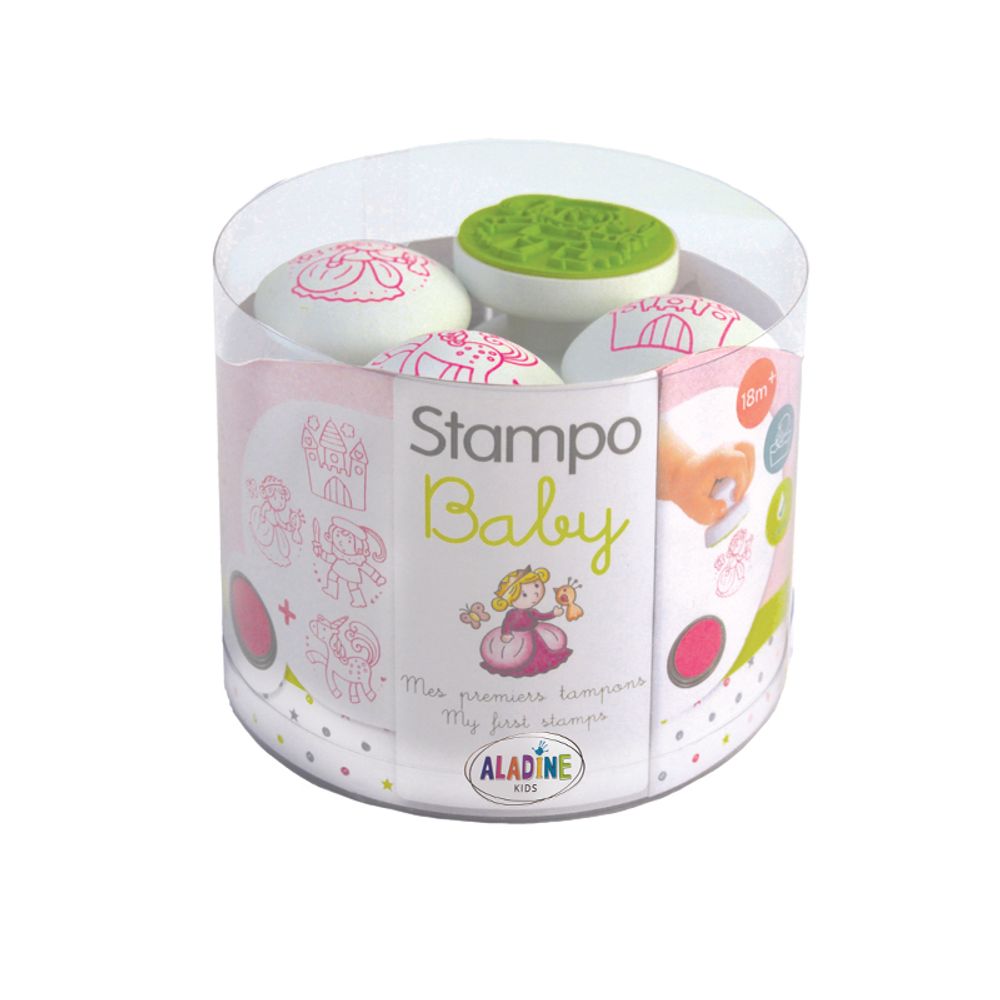 Levně Aladine Razítka Aladine Stampo Baby, 4 ks - Princezny
