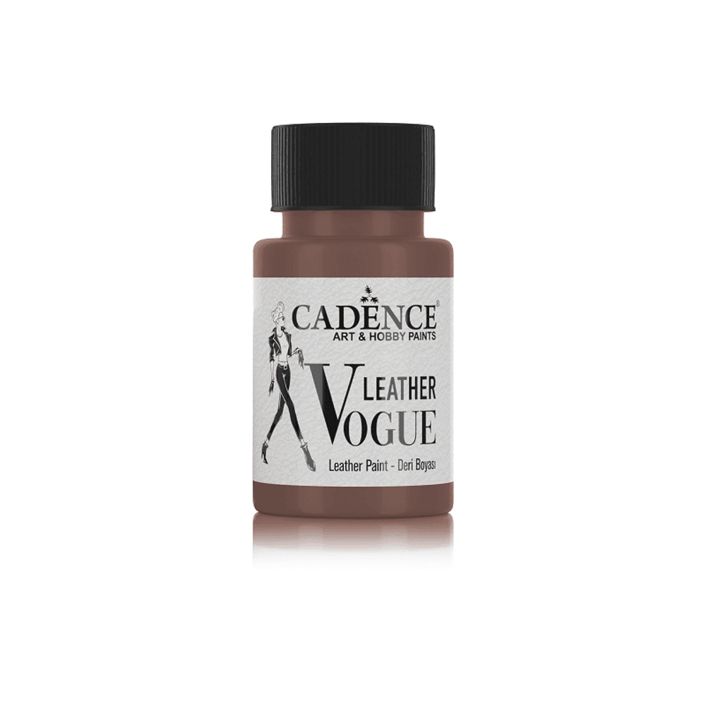 Levně Cadence Barva na kůži Cadence Leather Vogue, 50 ml - VYBERTE ODSTÍN - Barva na kůži Cadence Leather Vogue, 50 ml - brown, hnědá