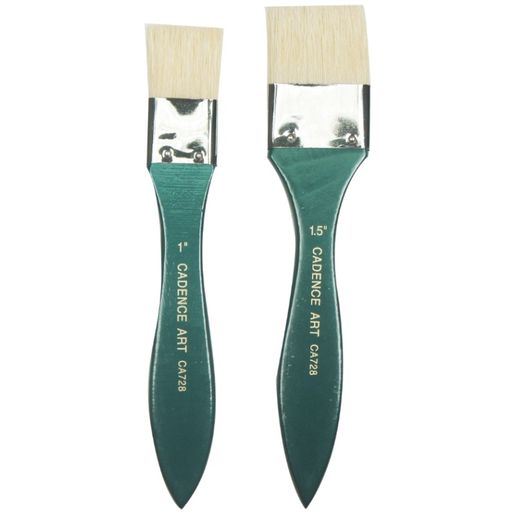 Plochý štětec Cadence 728 Eco Green Brush - VYBERTE VELIKOST