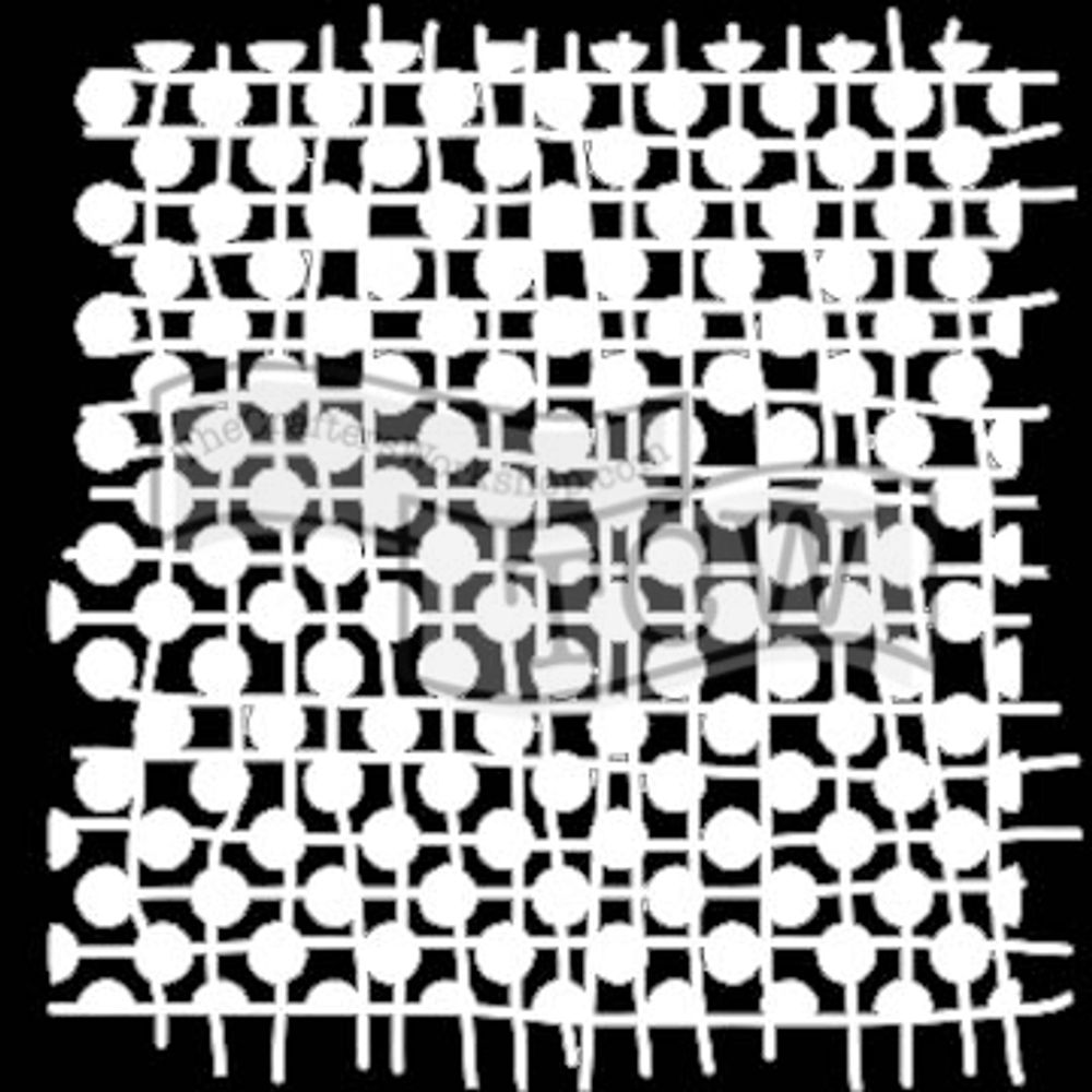 The Crafter´s Workshop Šablona TCW - Connected Dots - VYBERTE VELIKOST - Šablona TCW 12"x12" (30,5x30,5 cm) - Connected Dots