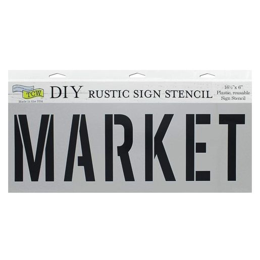 Šablona TCW 16,5"x6" (42x15 cm) - Text Market