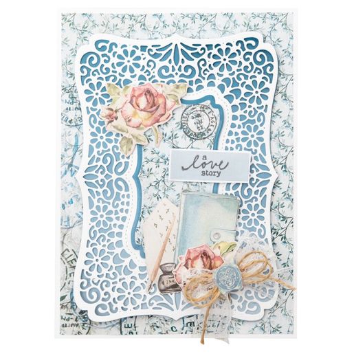 Blok podkladových papírů Studio Light "Vintage Diaries", 20,3x20,3 cm, 36 l.