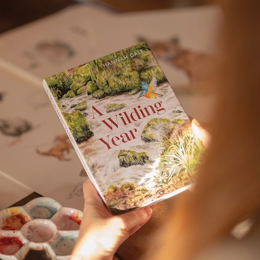 Kniha Wrendale Designs "A Wilding Year" - Rok divočiny