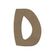 Dřevěný výřez k dekoraci Gomille, 15 cm – abeceda – VYBERTE