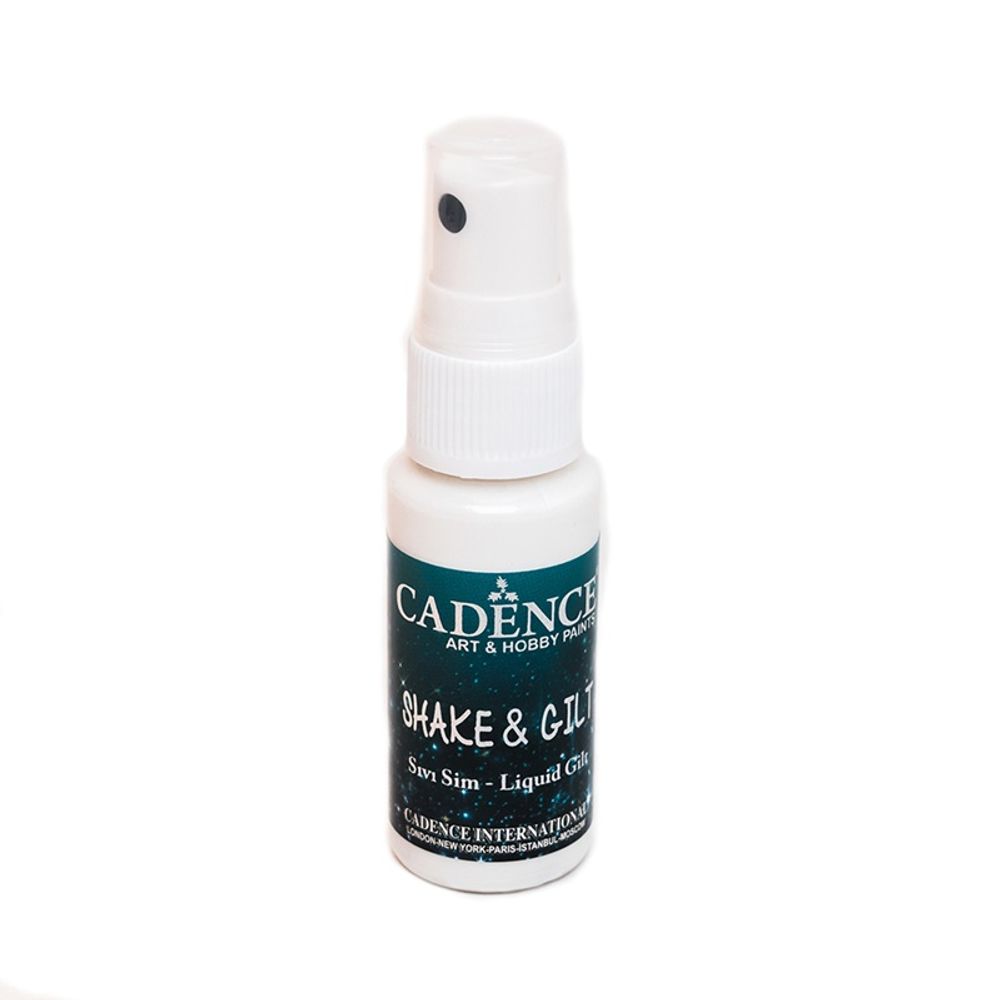 Levně Cadence Metalická třpytivá barva ve spreji Cadence Shake & Gilt, 25 ml - VYBERTE ODSTÍN - Metalická třpytivá barva ve spreji Cadence Shake & Gilt, 25 ml - pearl, perleťová