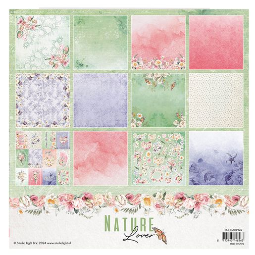 Scrapbookový blok Studio Light "Nature Lover“, 30,5x30,5 cm, 36 l.