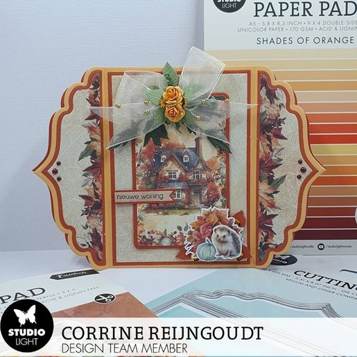 Kreativní blok Studio Light Mixed Paper Pad, A5, 42 l. - Povedený podzim