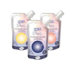 Perleťová barva Aladine Izink Pearly, 80 ml