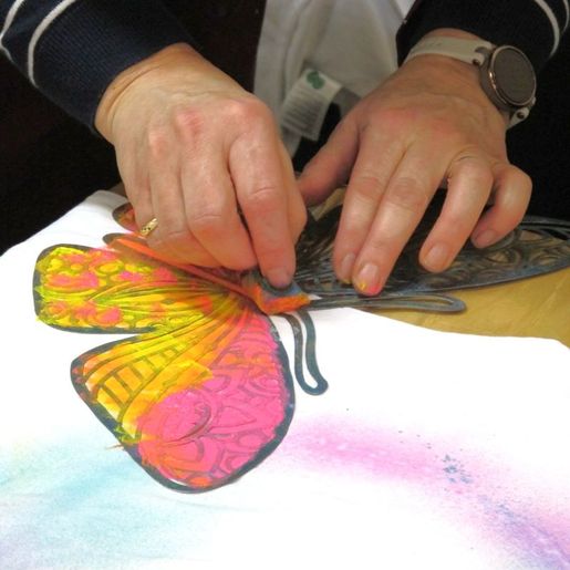 Šablona TCW - Joyous Butterfly - VYBERTE VELIKOST