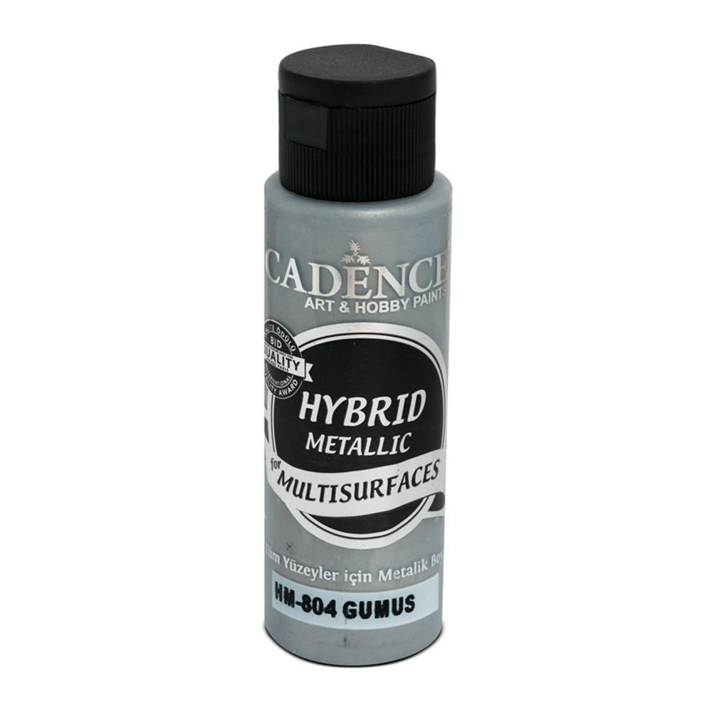 Cadence Metalická barva Cadence Hybrid Metalic, 70 ml - VYBERTE ODSTÍN - Metalická barva Cadence Hybrid Metalic, 70 ml - silver, stříbrná