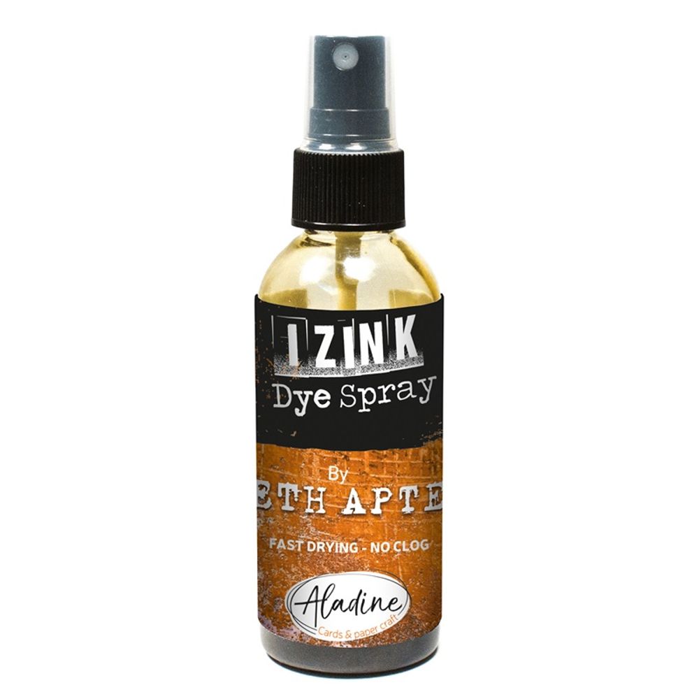 Levně Aladine Akvarelový inkoust Aladine Izink Dye Spray, 80 ml - VYBERTE ODSTÍN - Akvarelový inkoust Aladine Izink Dye Spray, 80 ml - miel, medový