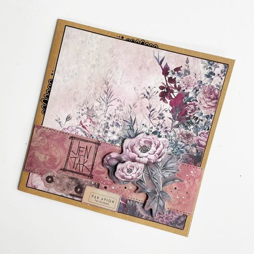 Blok vzorovaných papírů Studio Light "Innner peace", 20,3x20,3 cm, 36 l.