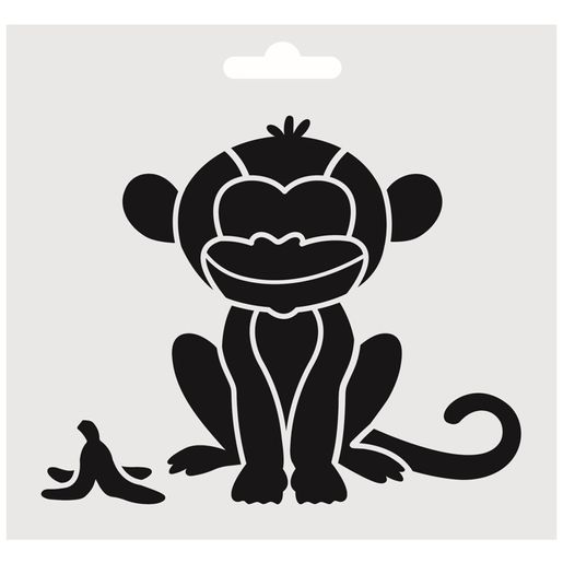 Šablony Aladine, 15x12,5 cm, 6 ks - Zoo